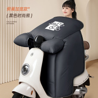 匹牧 PM-DFB-G007 电动车挡风被 连体款 黑色时尚熊【侧翼加宽】 1个 单位：个