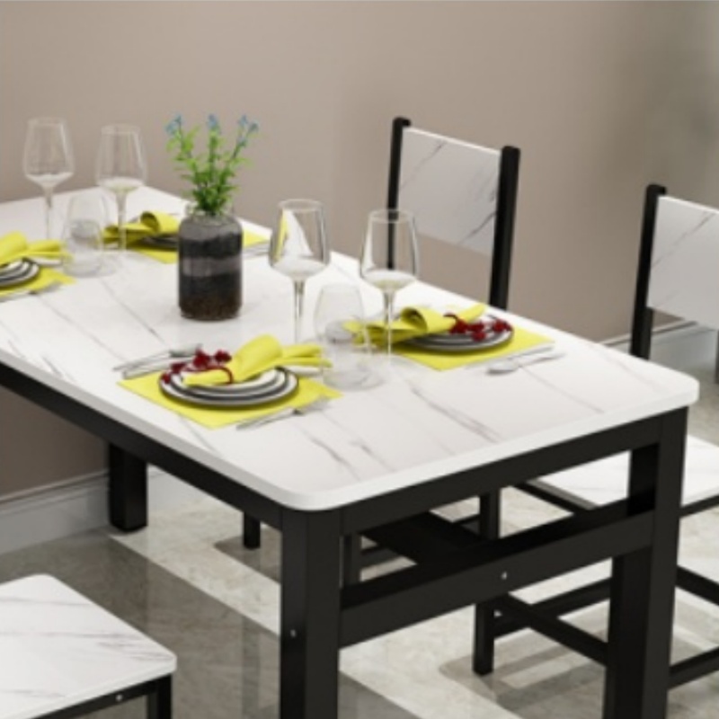 静科餐桌一桌四椅1200*800*740mm套高清大图