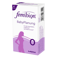 德国进口伊维安/femibion0段备孕叶酸孕妇专用复合维生素28天量
