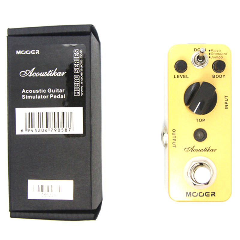 mooer魔耳acoustikar原声吉他箱效果器