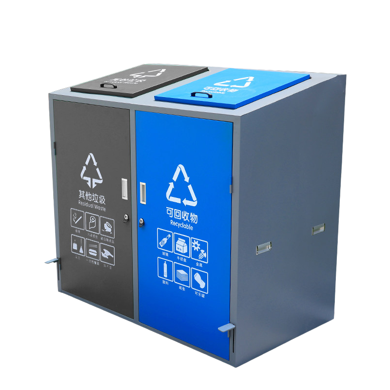 鋆珑 二分类垃圾桶 JLSFL02 个