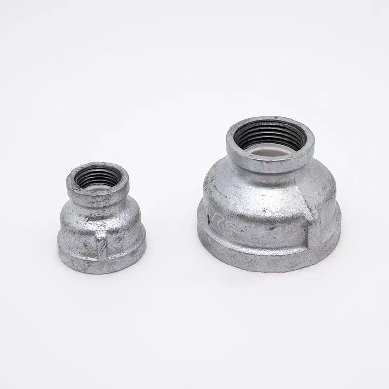 中锦科技 镀锌异径衬塑内丝直接 DN100×65[4寸变2.5寸] 个高清大图