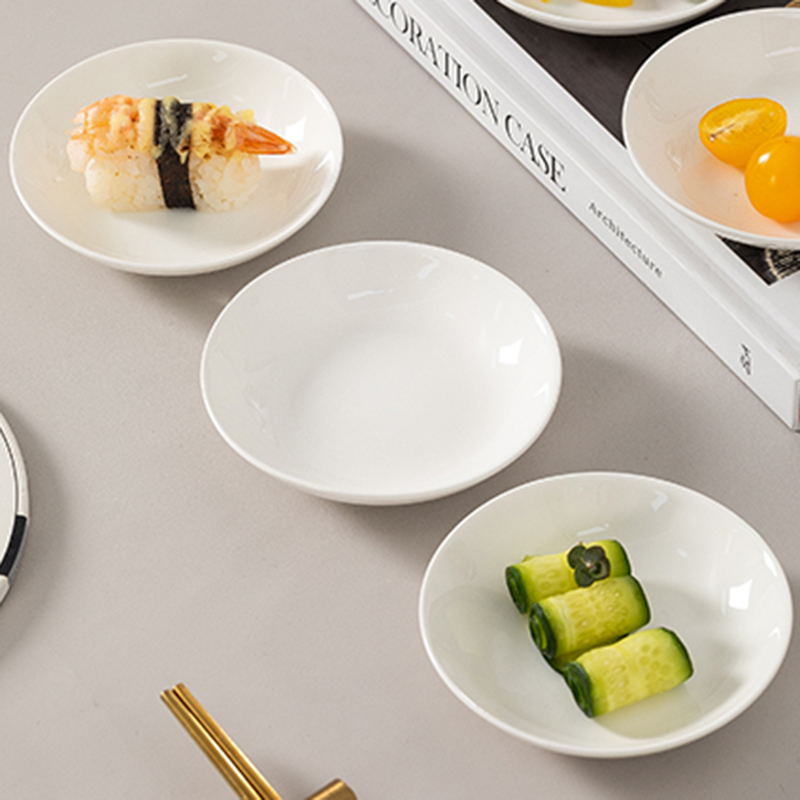 北国风光 骨瓷4英寸盘碟TS-BC-4英寸 个高清大图