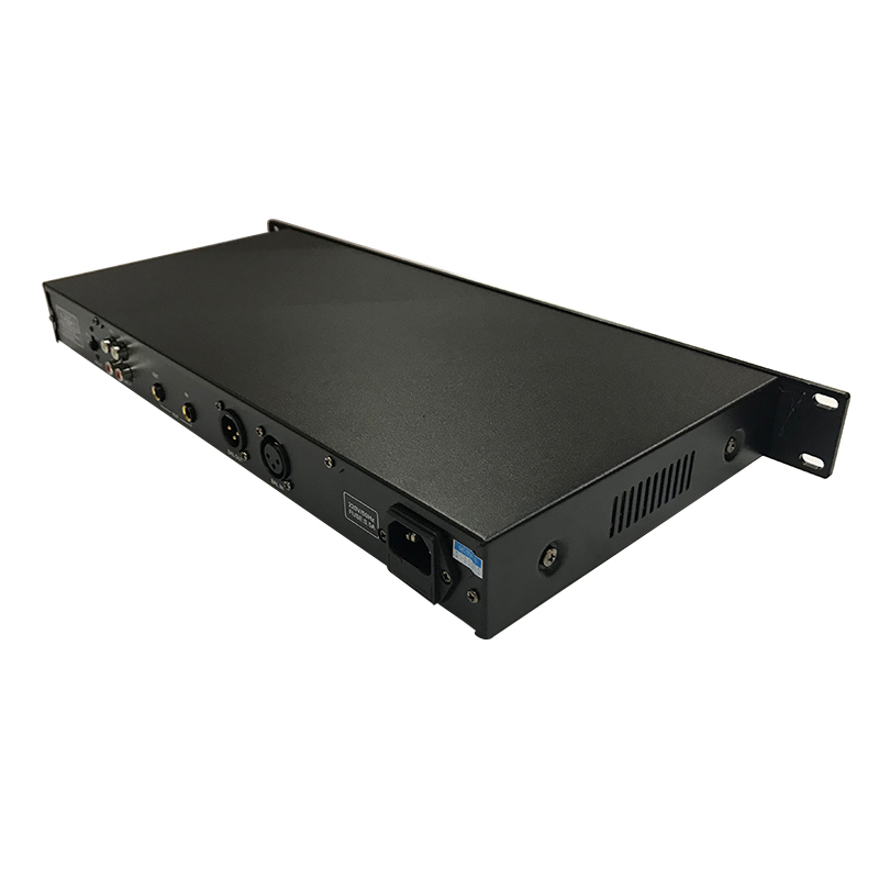 启诺QN-2500 视频会议应用的前级效果防啸叫反馈抑制器数字dsp音频效果