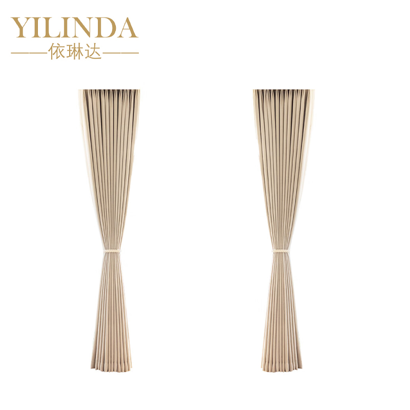 依琳达 布艺窗帘 定制颜色尺寸/米高清大图