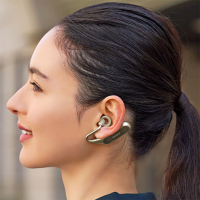 Sony/索尼 XEA20 Xperia Ear Duo全无线立体声智能蓝牙耳机开放式耳塞式耳后佩戴(黑色)