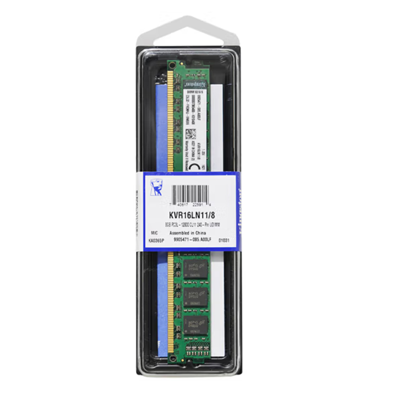 金士顿(KINGSTON) 8GB DDR3 1600 台式机内存条 低电压版高清大图