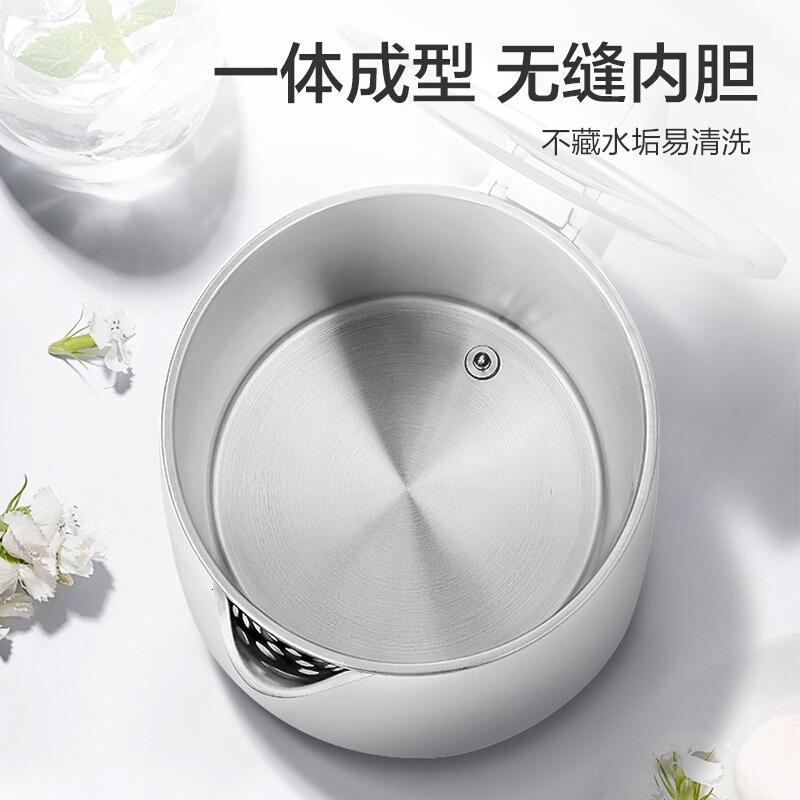 苏泊尔电水壶1.5升L容量全钢无缝304不锈钢恒温调温保温实时显温自动断电家用热水壶烧开水壶 实时显温SW-1