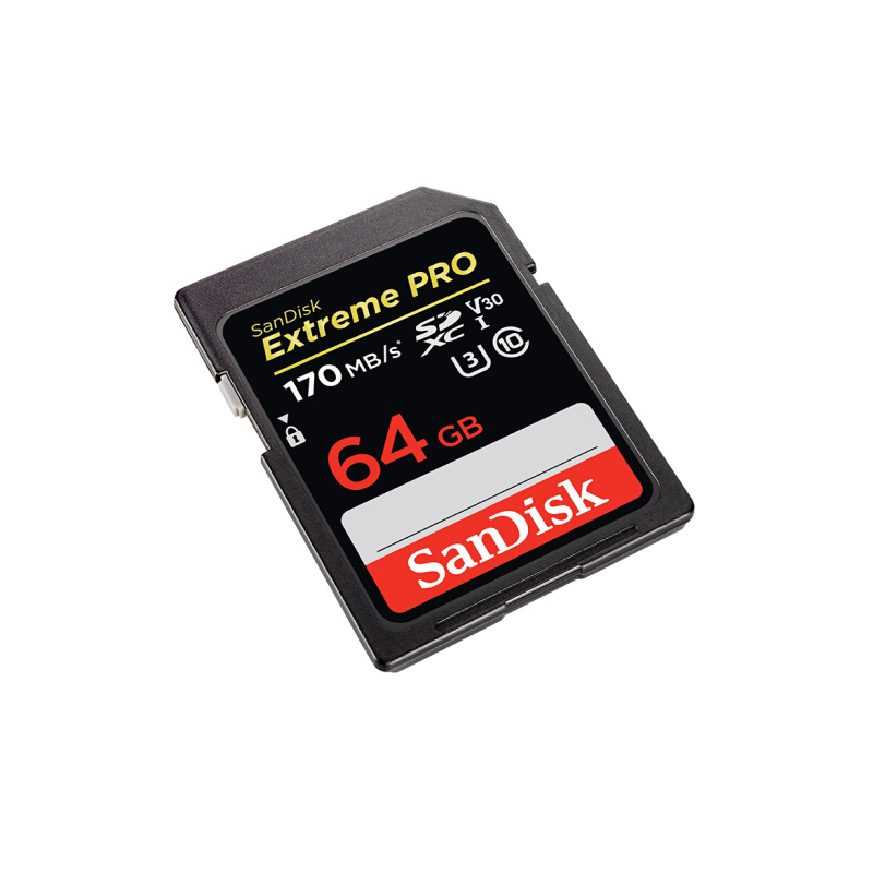 闪迪(SanDisk)64GB SD存储卡 U3 C10 V30 4K至尊版