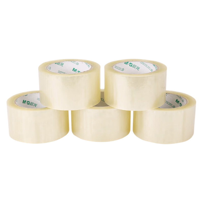 晨光封箱胶带5卷实用省心大卷足量耐用强力粘贴AJD97334