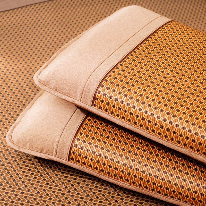 凉席枕套夏季单人凉枕套凉爽枕席套藤席枕芯套夏季枕头套子>800_800