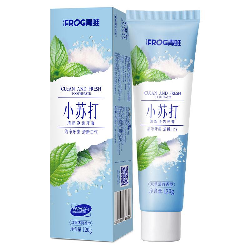 青蛙(FROG) 清新净齿牙膏GH962 120g*1支装