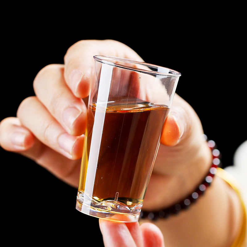 MULTIPOTENT一次性品尝杯透明杯航空杯茶道杯60ml白酒杯48只佳胜雅系列(8238)