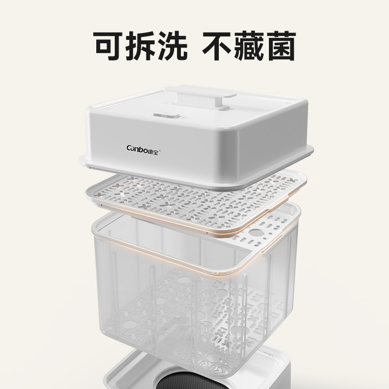 康宝母婴专用蒸汽消毒器安全材质高清大图