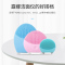 火豹圆孔台灯充电线3.5mm圆头foreo露娜洁面仪luna mini2洗脸仪通用usb转dc 象牙白+5v1手机数据线