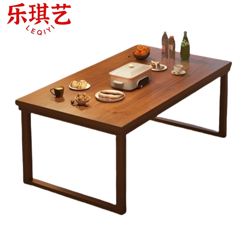 乐琪艺 餐桌 木质(1.2m)张高清大图
