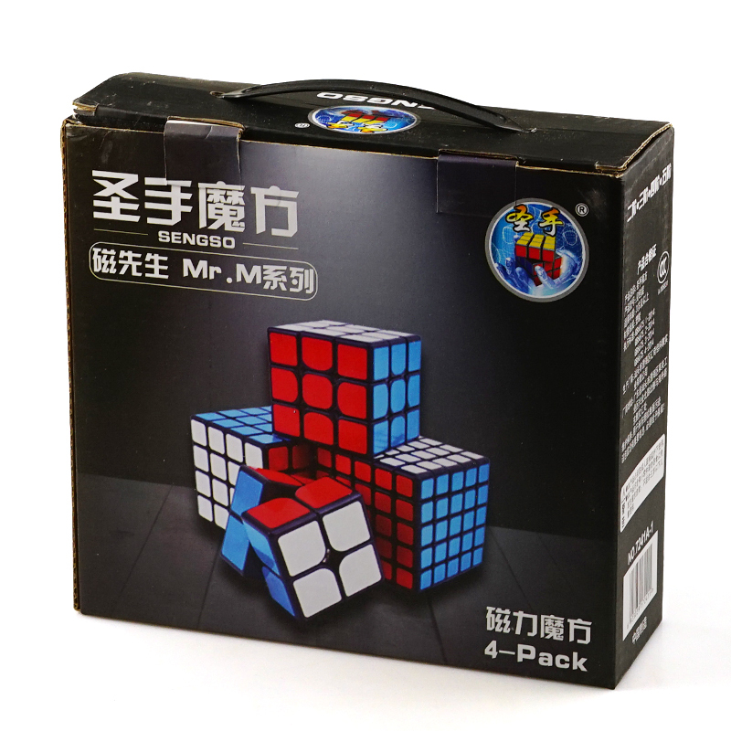 圣手7241A 磁先生魔方四件套