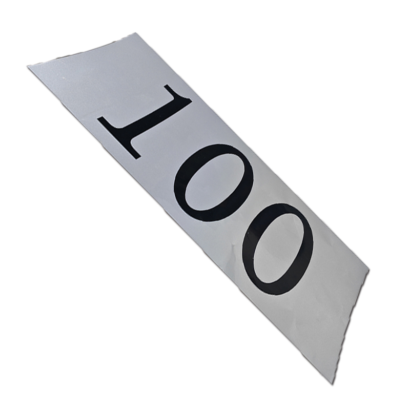 HENUO 安全警示热转印银色反光标识 520mm*190mm 张高清大图