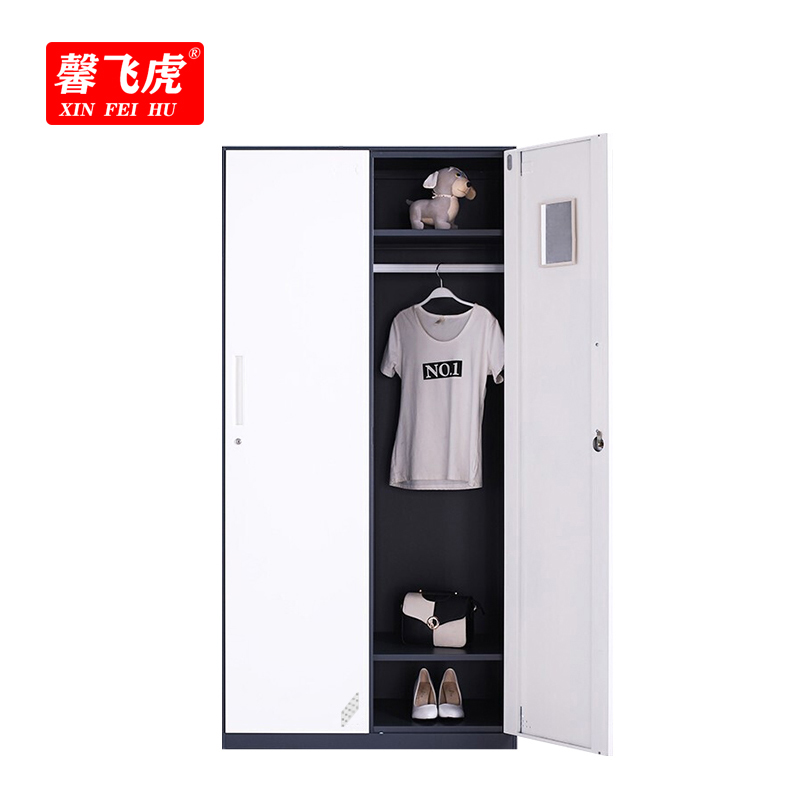 馨飞虎更衣柜加厚2门/台高清大图