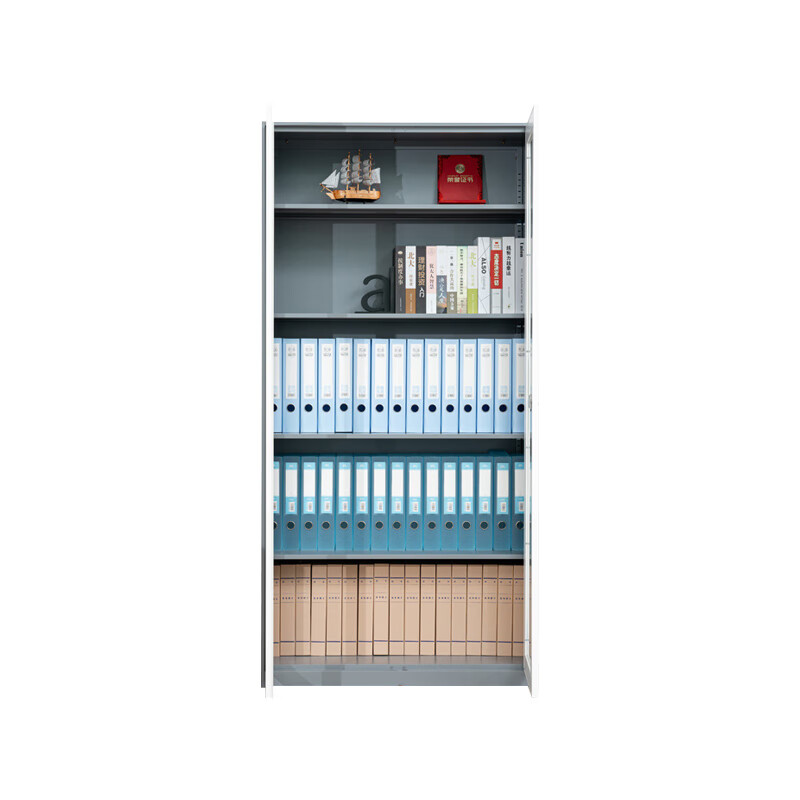 [企诺]文件柜 QNGA05FO-06LPA 900×400×1850mm 钢 台高清大图