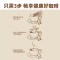 四只猫拿铁+卡布奇诺咖啡各20条盒装 速溶咖啡组合 附赠黄白马克杯