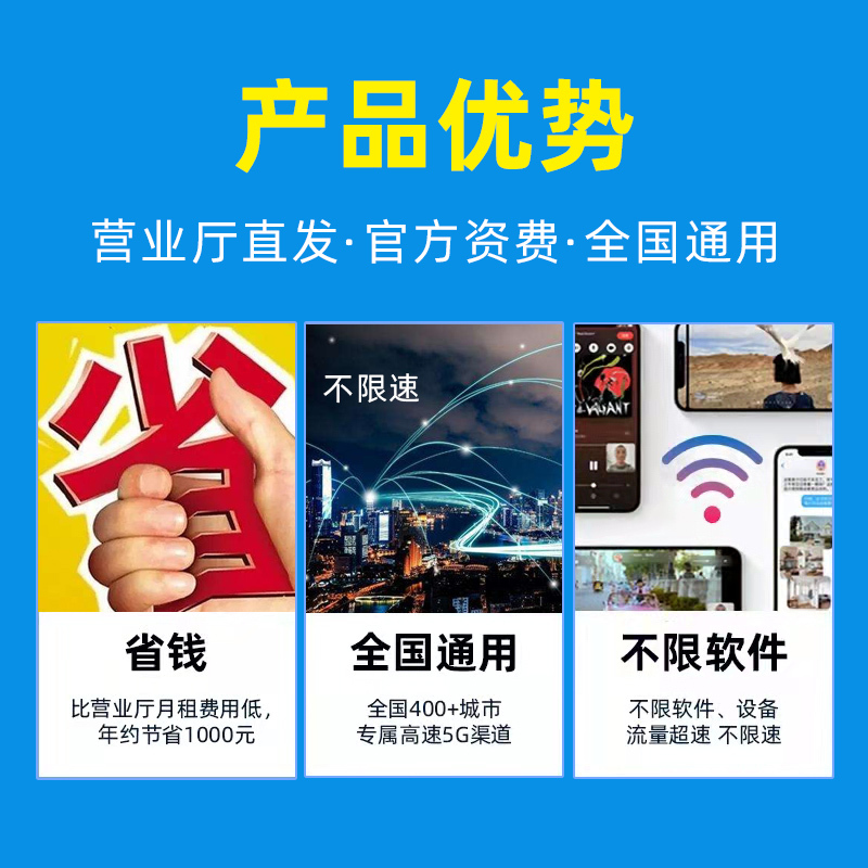 移动手机卡流量卡H2