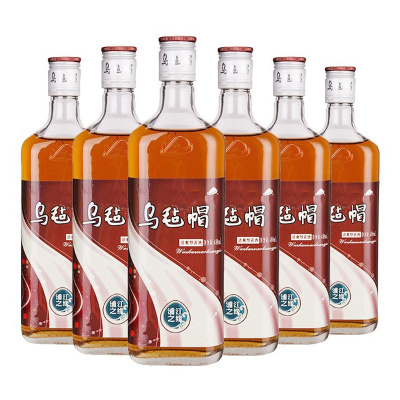 乌毡帽浦江之缘清爽型半干黄酒480ml*6瓶整箱装