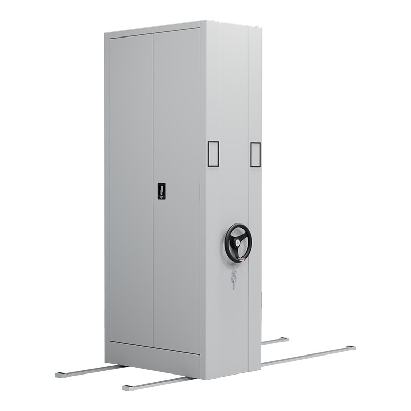 臻远 ZY-MJJA-22 手摇密集架移动档案柜钢制轨道密集柜 通门 一列1组