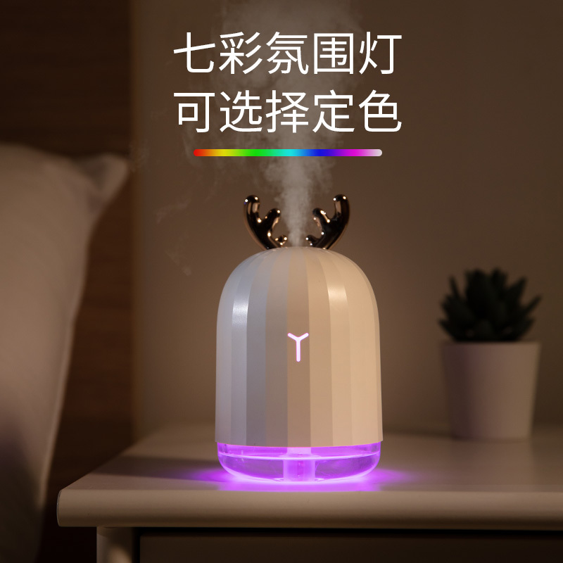 时光旧巷香薰精油小型家用静音卧室办公室桌面香加湿器