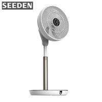 西点(SEEDEN)电风扇 KF-2965 空气循环扇 台式风扇 遥控控制 睡眠风 触摸式 节能静音 通风换气对流