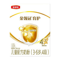 伊利(YILI)金领冠儿童奶粉 4段(3-6岁适用) 400g盒装