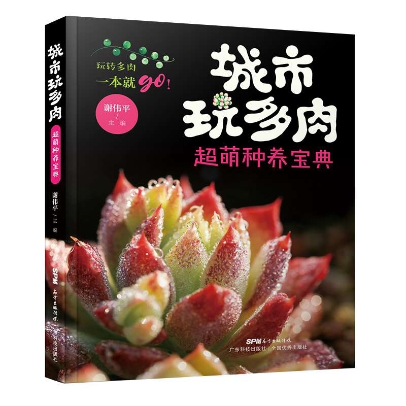 [醉染正版]城市玩多肉:超萌种养宝典 多肉养殖种植书籍 多肉书籍大全 技术 多肉怎么养 养花书籍种花大全 多肉品种大全高清大图