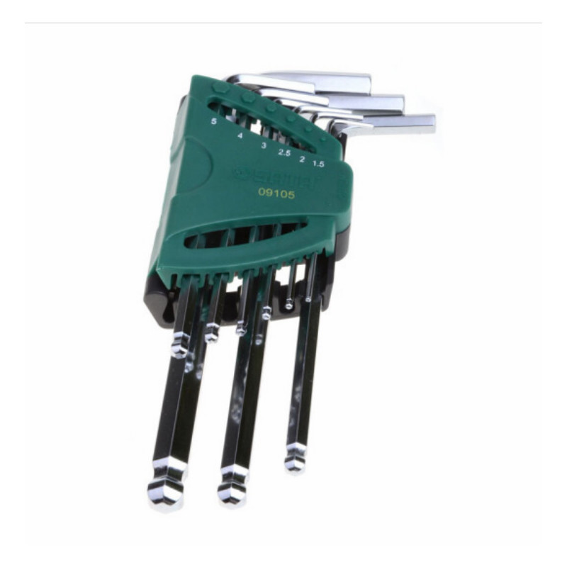 世达 SATA 91059 件套公制球形内六角扳手