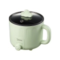 美的（Midea）电煮锅1.6L双层隔热锅身食品级不粘涂层旋钮易操作多功能小煮锅 MC-DY16E06