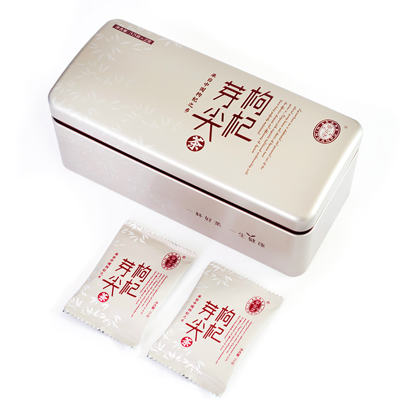 宁安堡 枸杞牙尖枸杞芽茶精美铁盒70g