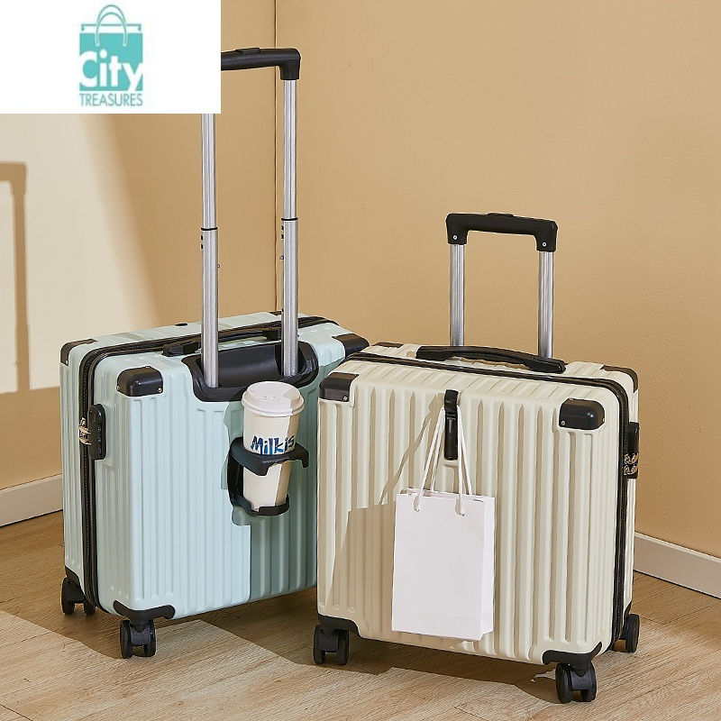 bangdou20寸行李箱登机女小型轻便旅行箱18寸男免托运多拉杆箱包