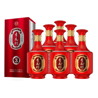 汾酒 杏花村金质3 清香型白酒 42度 500ml*6 整箱装