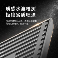 枪灰不锈钢防臭地漏LT-1031 单用方圆-浅水