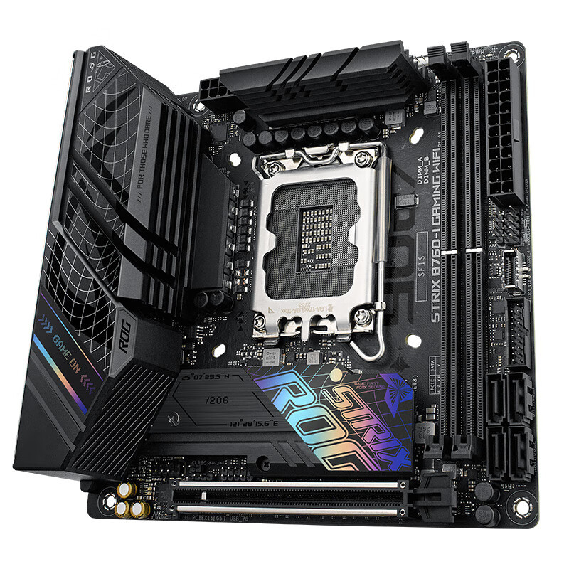 华硕 ROG STRIX B760-I GAMING WIFI D5+英特尔 Intel i5-13600KF+金士顿FURY DDR5 5200 16G 主板套装
