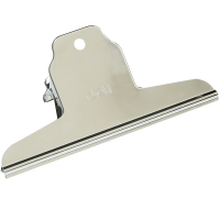 得力(deli)10只145mm山形票据票夹 办公用品 9531