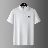 JEEP SPIRIT新款男女POLO衫舒适翻领柔软水洗干爽透气T恤衫