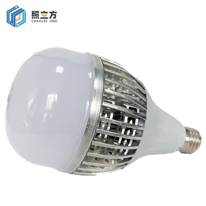 照立方 LED灯泡 80W 鳍片球泡 E27螺口 个高清大图