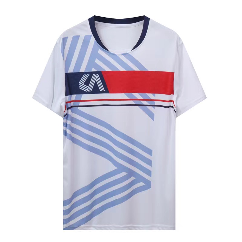 健訫奕天羽毛球服排球服乒乓球服BK670-A 白色 4XL