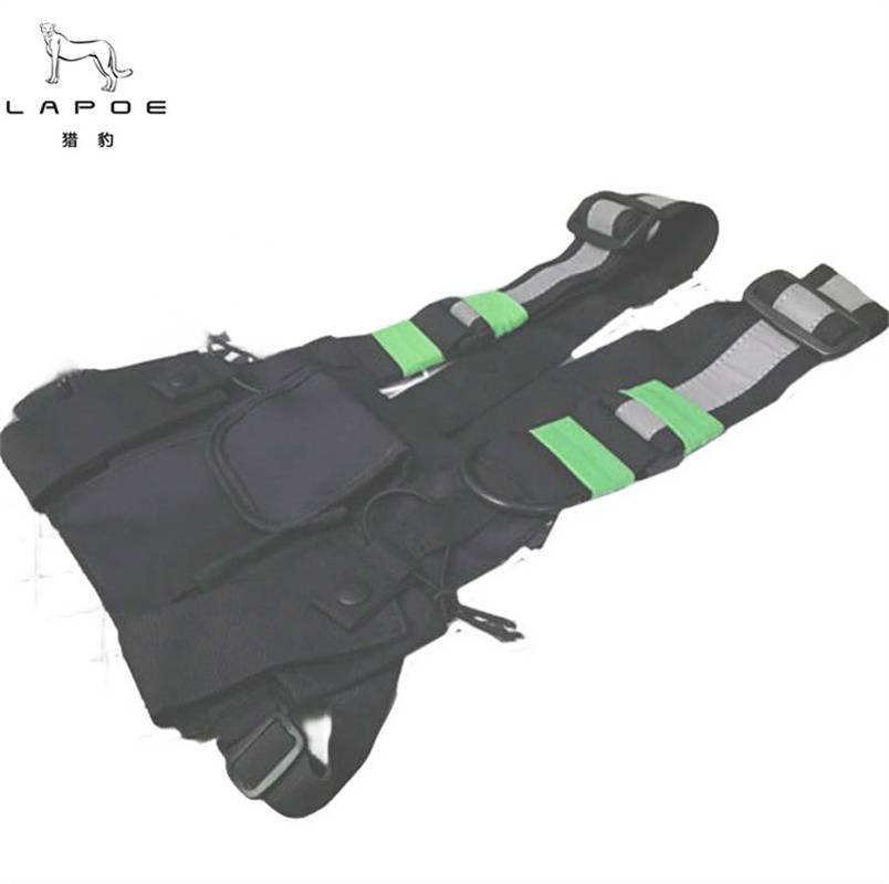 猎豹背带式对讲机电子设备收纳包背心包胸包T7752/个高清大图