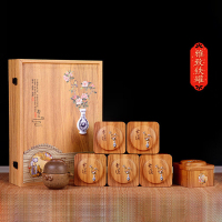 润虎茶叶礼盒正山小种年货茶叶礼盒装300g