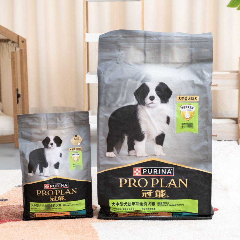 冠能大型犬幼犬狗粮金毛德牧苏牧阿拉斯加通用型幼犬粮2.5kg 12kg高清大图