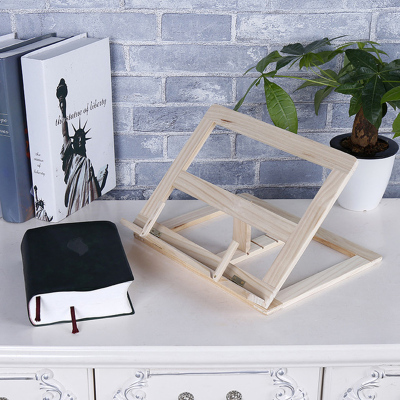 35.9元包邮  山头儿 全实木读书架 便携式