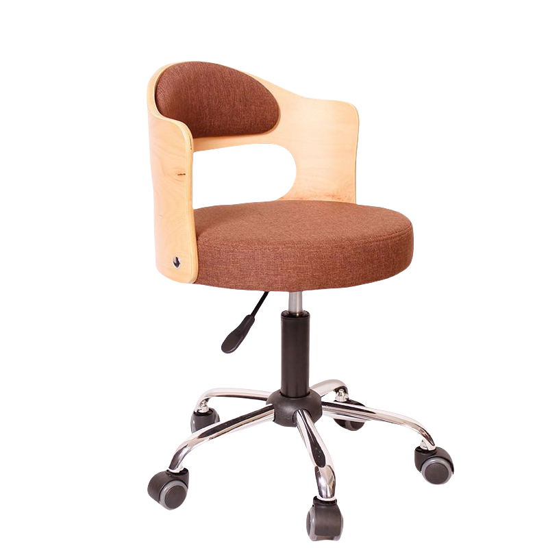 蕃蒂电脑椅深咖把高清大图