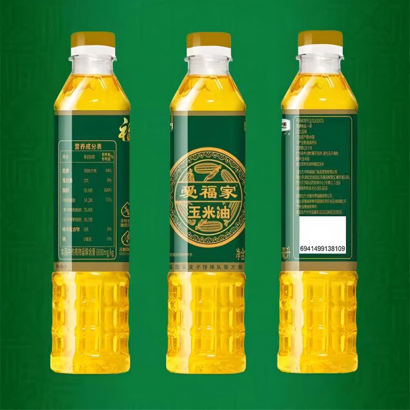 福临门爱福家玉米油400ml高清大图