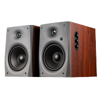 惠威(HIVI)D1090木纹家用客厅电视音响 多媒体6.5英寸中低音台式电脑音响 2.0声道蓝牙音箱 红木纹